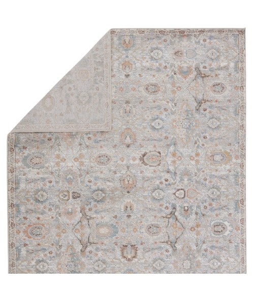 Vibe by Jaipur Living Etienne Oriental Light Taupe/ Light Gray Area Rug (9'6"X12')