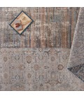 Vibe by Jaipur Living Etienne Oriental Light Taupe/ Light Gray Area Rug (9'6"X12')