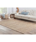 Jaipur Living Cornwall Natural Stripe Beige/ Blue Runner Rug (2'6"X9')