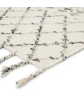 Jaipur Living Riot Handmade Geometric Ivory/ Black Area Rug (7'10"X9'10")