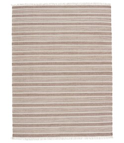 Vibe By Jaipur Living Kahlo Natural Striped Taupe/ Cream Ado01 Area Rug 5 ft. X 8 ft. Rectangle