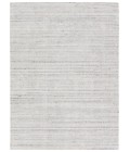 Jaipur Living Mona Handmade Indoor/Outdoor Solid Cream/ Light Gray Area Rug 5'X8'