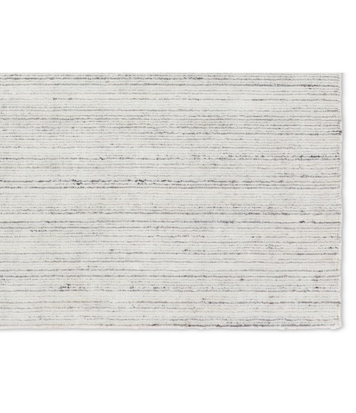 Jaipur Living Mona Handmade Indoor/Outdoor Solid Cream/ Light Gray Area Rug 5'X8'