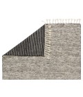 Jaipur Living Alpine Hand-Knotted Stripe White/ Gray Area Rug (8'X11')