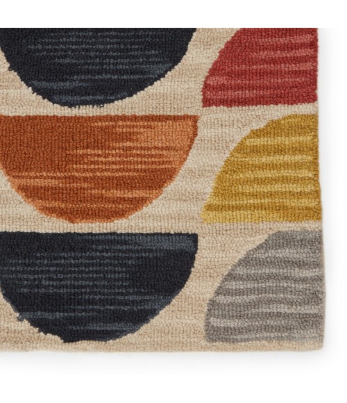 Amado Area Rug Vibe by Jaipur Living Carson Handmade Geometric Multicolor Area Rug (8'X10')