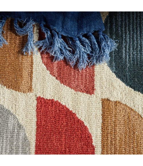 Amado Area Rug Vibe by Jaipur Living Carson Handmade Geometric Multicolor Area Rug (8'X10')