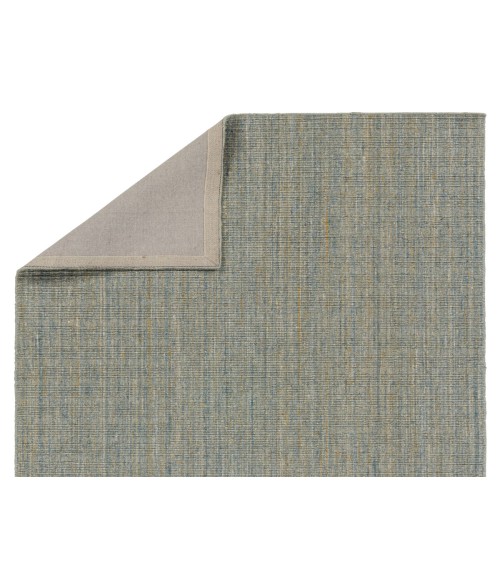 Jaipur Living Vidalia Handmade Striped Blue/ Gold Area Rug 10'X14'