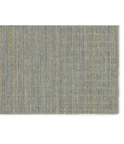 Jaipur Living Vidalia Handmade Striped Blue/ Gold Area Rug 10'X14'