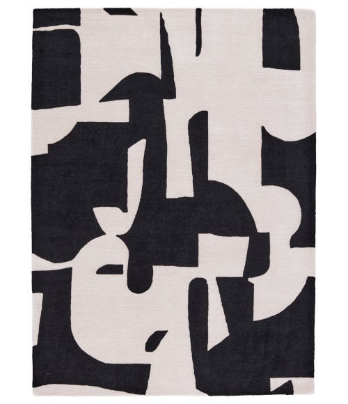 Jaipur Living Anthem Black ANT01 18 in. Swatch Square Rug