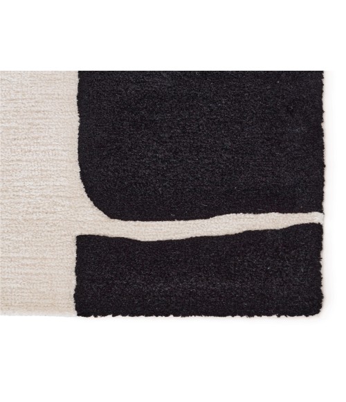 Jaipur Living Anthem Black ANT01 18 in. Swatch Square Rug