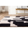 Jaipur Living Anthem Black ANT01 18 in. Swatch Square Rug