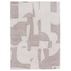 Jaipur Living Anthem Black ANT02 18 in. Swatch Square Rug
