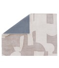 Jaipur Living Noverre Handmade Abstract Taupe/ Cream Area Rug 5'X8'
