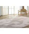 Jaipur Living Noverre Handmade Abstract Taupe/ Cream Area Rug 5'X8'