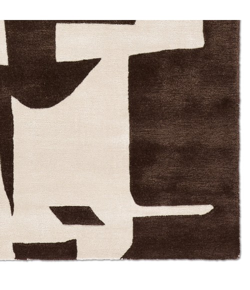 Jaipurliving Anthem Brown Ant04 6 Ft. X 9 Ft. Rect. Rug