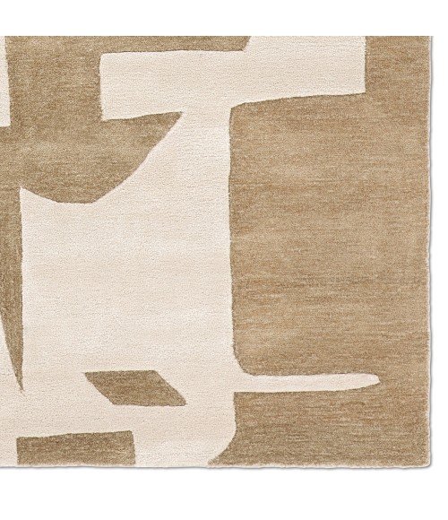 Jaipurliving Anthem Tanbeige Ant05 6 Ft. X 9 Ft. Rect. Rug