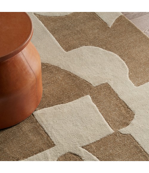 Jaipurliving Anthem Tanbeige Ant05 6 Ft. X 9 Ft. Rect. Rug