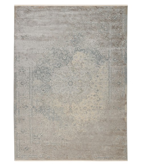 Jaipur Living Alaina Medallion Gray/ Cream Area Rug (8'X10')