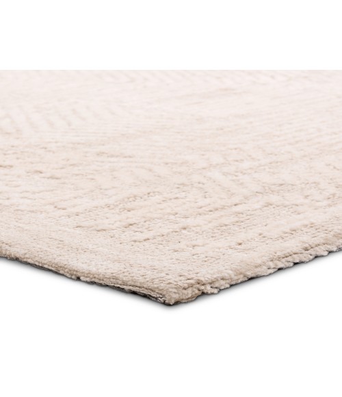 Jaipur Living Atmosphere White ATM01 18 in. Swatch Square Rug