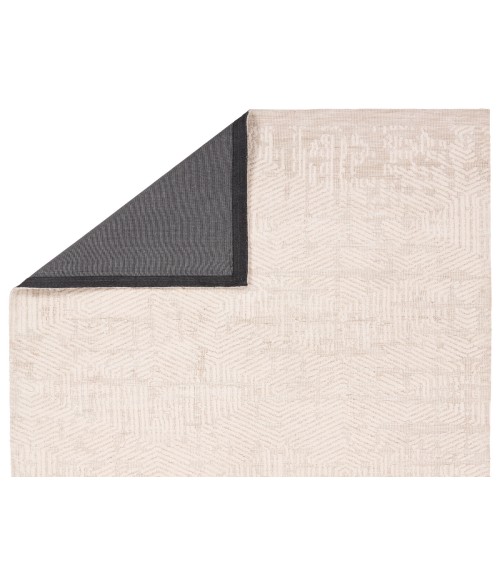 Jaipur Living Atmosphere White ATM01 18 in. Swatch Square Rug