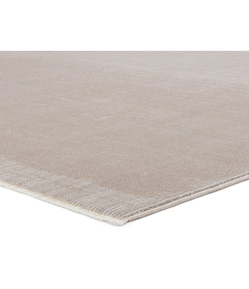 Jaipur Living Alva Solid Taupe/ Light Gray Area Rug (5'X7'6")