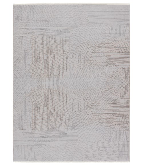Aura Area Rug Jaipur Living Sayer Geometric Gray/ Taupe Area Rug (9'6"X12'6")