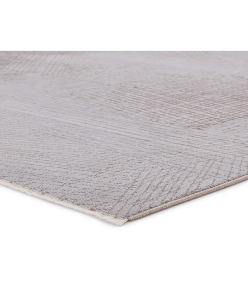 Aura Area Rug Jaipur Living Sayer Geometric Gray/ Taupe Area Rug (9'6"X12'6")