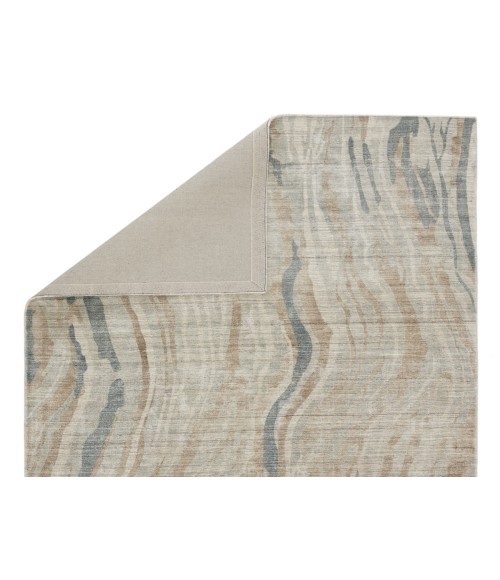 Brentwood by Barclay Butera Area Rug Barclay Butera by Jaipur Living Barrington Handmade Abstract Light Gray/ Beige Area Rug (10'X14')