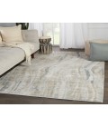 Brentwood by Barclay Butera Area Rug Barclay Butera by Jaipur Living Barrington Handmade Abstract Light Gray/ Beige Area Rug (10'X14')