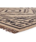 Bedouin Area Rug Jaipur Living Jaima Handmade Tribal Beige/ Black Area Rug (7'10"X9'10")
