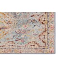 BEQ01 Esquire Rug Vibe by Jaipur Living Esquire Indoor/Outdoor Medallion Blue/ Mulitcolor Area Rug 5'X8'