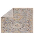 Vibe by Jaipur Living Marquess Indoor/Outdoor Medallion Blue/ Orange Runner Rug 3'X8'