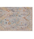 Vibe by Jaipur Living Marquess Indoor/Outdoor Medallion Blue/ Orange Runner Rug 3'X8'