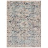 Vibe by Jaipur Living Bequest Marquess BEQ03 Blue - Gray 3 ft. X 8 ft. Rectangle Rug