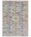 BEQ03 Marquess Rug Vibe by Jaipur Living Marquess Indoor/Outdoor Medallion Blue/ Gray Area Rug 9'X12'