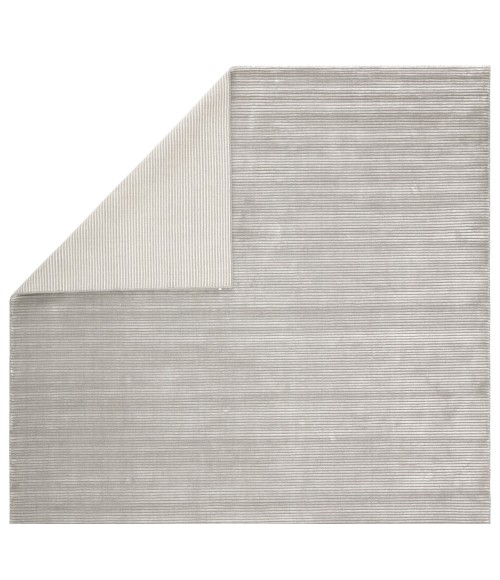 Jaipur Living Basis Handmade Solid Gray/ Silver Area Rug (8'X10')