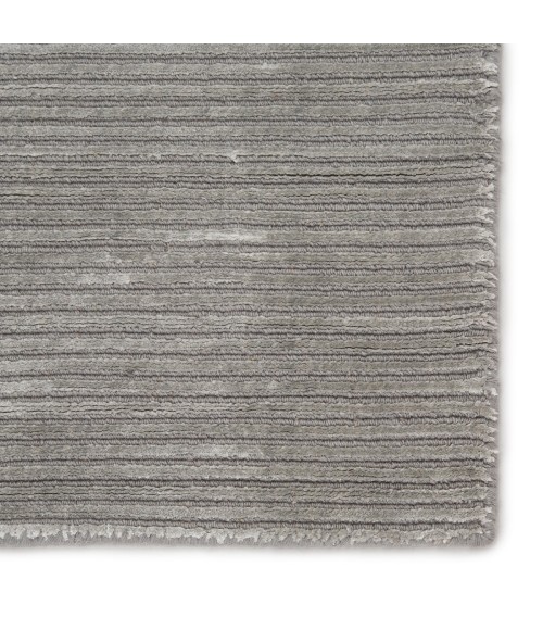 Jaipur Living Basis Handmade Solid Gray/ Silver Area Rug (8'X10')