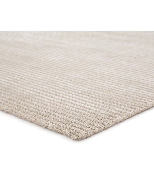 Jaipur Living Basis Handmade Solid Light Gray Area Rug (8'X10')