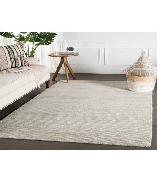 Jaipur Living Basis Handmade Solid Light Gray Area Rug (8'X10')