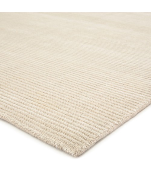 Jaipur Living Basis Handmade Solid White Area Rug (8'X10')