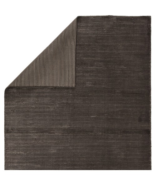 Jaipur Living Basis Handmade Solid Dark Gray Area Rug (8'X10')