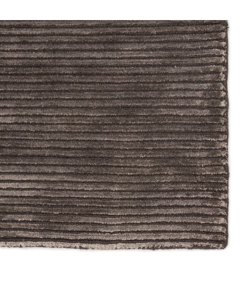 Jaipur Living Basis Handmade Solid Dark Gray Area Rug (8'X10')