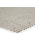 Jaipur Living Basis Handmade Solid Ivory/ Gray Area Rug (2'X3')