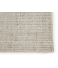 Jaipur Living Basis Handmade Solid Ivory/ Gray Area Rug (2'X3')