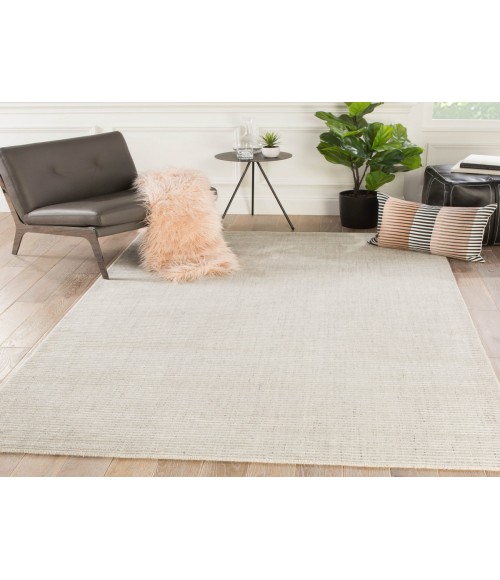 Jaipur Living Basis Ivory BI29 18 in. Swatch Square Rug