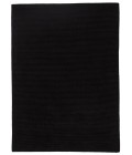 Jaipur Living Basis Handmade Solid Black Area Rug (8'X10')