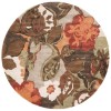 Jaipur Living Blue Petal Pusher BL12 Light Gray/Multicolor 8 ft. X 8 ft. Round Rug