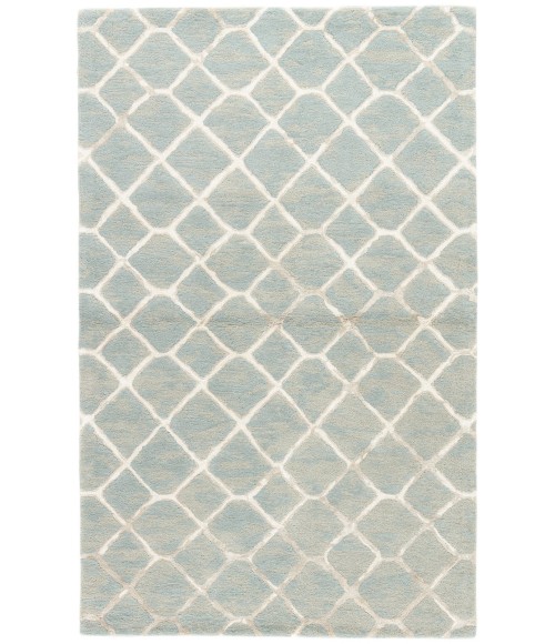 Blue Area Rug Jaipur Living Totten Handmade Trellis Blue/ Cream Area Rug (5'X8')