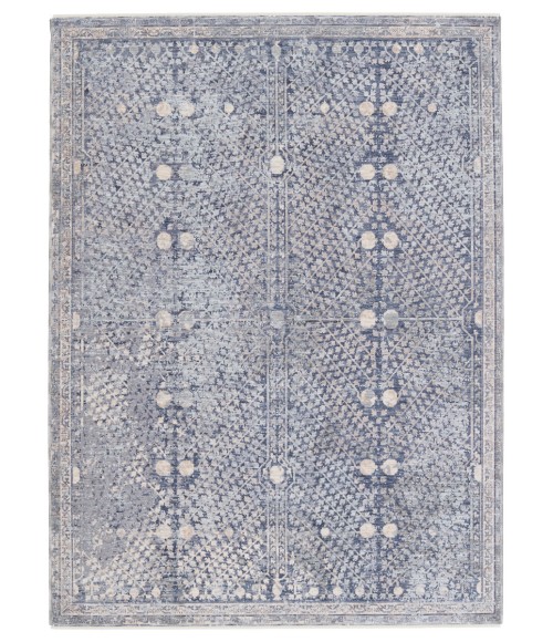 Jaipur Living Larkin Floral Blue/ Light Gray Runner Rug (3'X10')