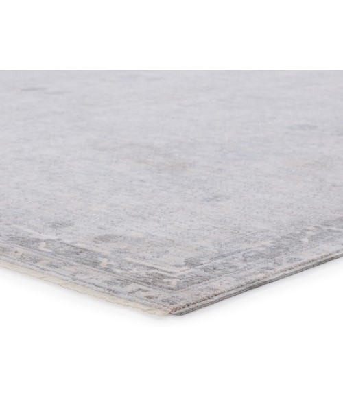 Jaipur Living Larkin Floral Light Gray/ Beige Runner Rug (3'X10')